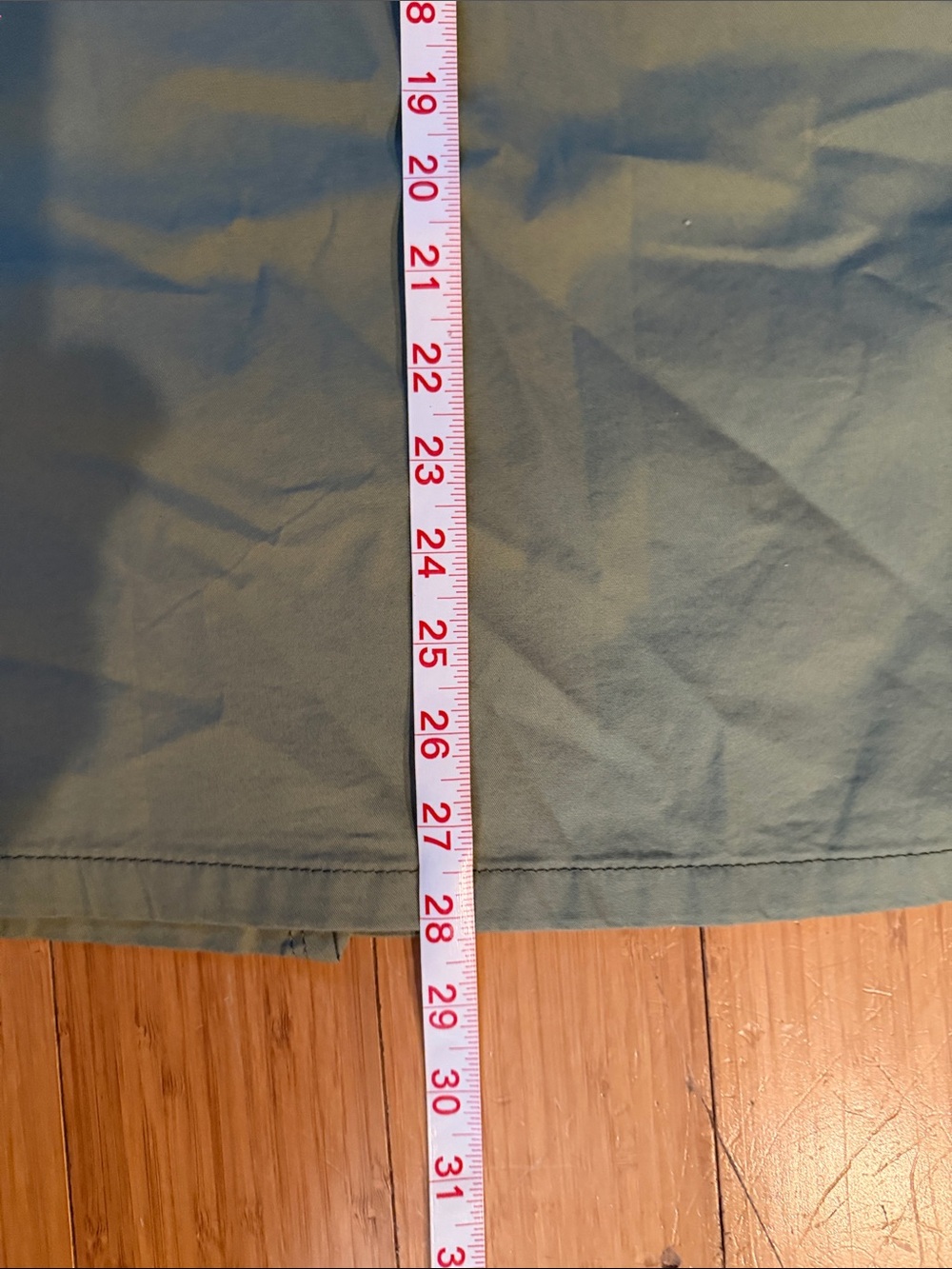 Classic Utility Cargo Skirt in Sage Green - Picture 6 of 7